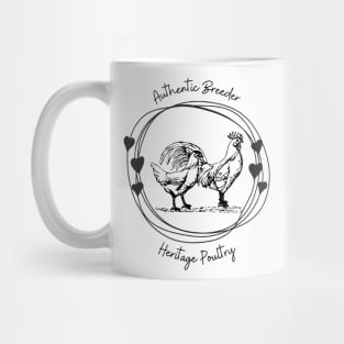 Authentic Breeder Heritage Poultry Mug